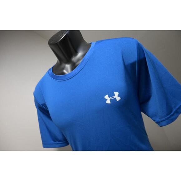 Under Armour Gym Shirt HeatGear Loose Performance Athletic Tee Mens Sz Large - Picture 1 of 8